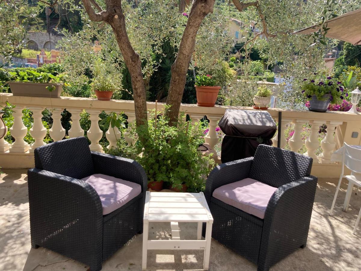 Studio Villa La Cigale Avec Grande Terrasse Menton Exterior foto