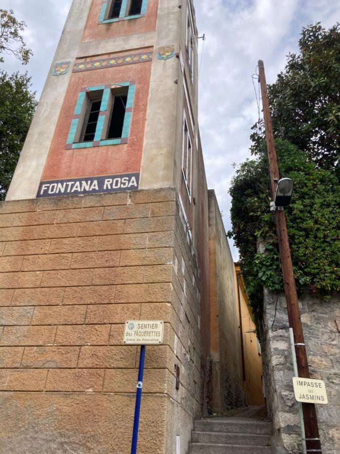 Studio Villa La Cigale Avec Grande Terrasse Menton Exterior foto
